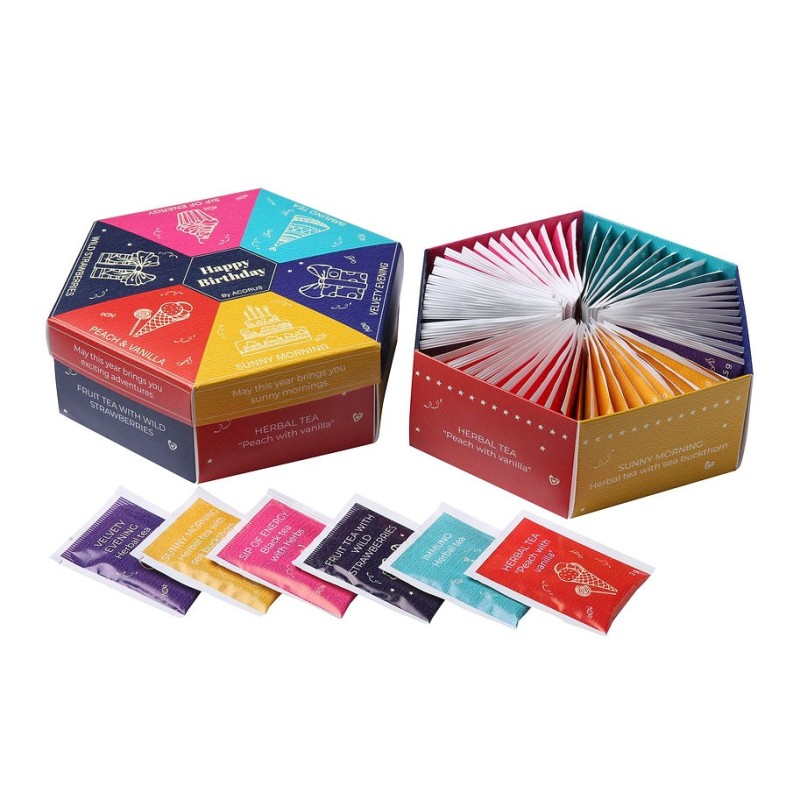 Happy birthday tea assortment Happy birthday tea assortment