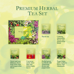 Surtido premium de tés de hierbas | Acorus Tea