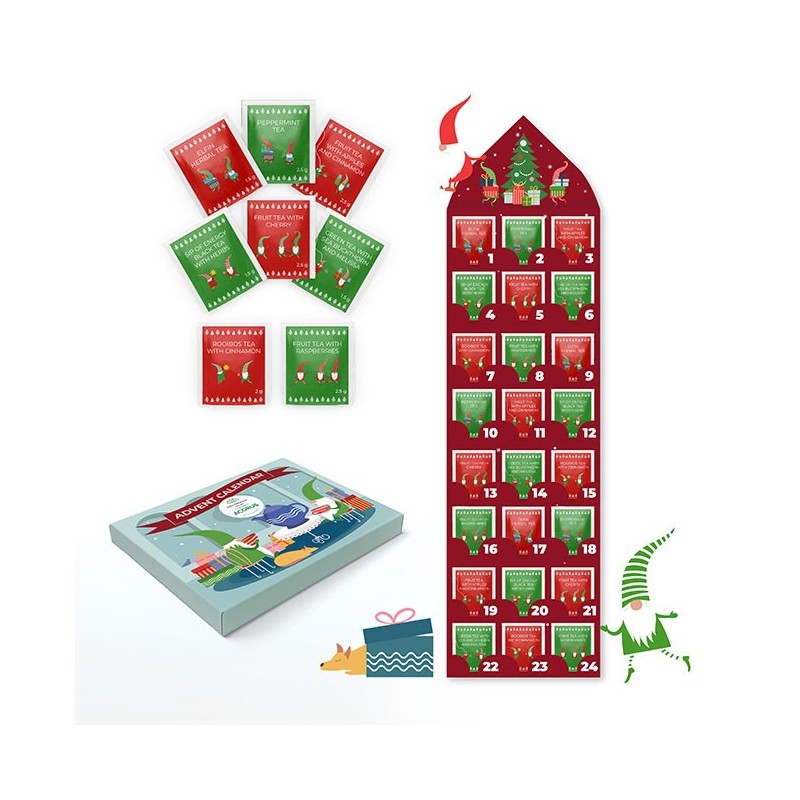 Advent calendar Elfin tea assortment | Acorus Tea