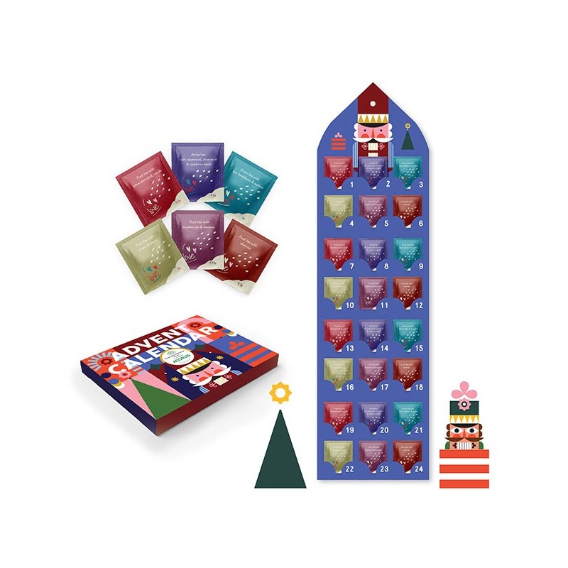 Advent nutcracker advent calendar | Acorus Tea