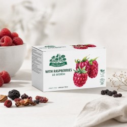Summer Taste Tea with Raspberries HERBITUM | Acorustea.eu