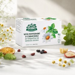 HERBITUM Raspberry and Hibiscus Fruit Tea | Acorustea.eu