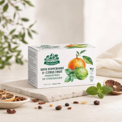 HERBITUM Peppermint and Citrus Herbal Tea | Acorustea.eu