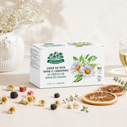 Green tea with herbs